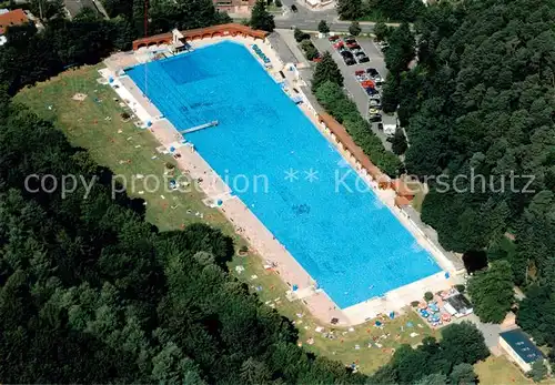 AK / Ansichtskarte  Kaiserslautern Fliegeraufnahme mit Freibad Waschmuehle Kaiserslautern