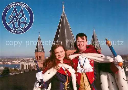 AK / Ansichtskarte 73845440 Mainz__Rhein Mainzer Prinzenpaar 2012 Prinz Carneval Johannes I und Prinzessin Moguntia Anna I 