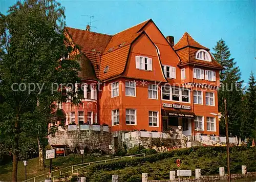 AK / Ansichtskarte 73845447 Bad_Sachsa_Harz Hotel Harzer Hof Bad_Sachsa_Harz