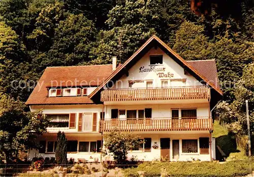 AK / Ansichtskarte  Bad_Herrenalb Landhaus Wahr Bad_Herrenalb