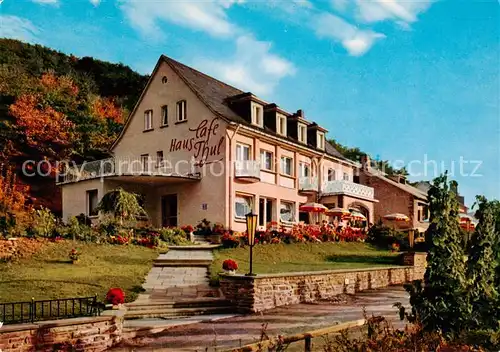 AK / Ansichtskarte Cochem_Kochem_Mosel Hotel Garni Haus Thul Cafe Conditorei