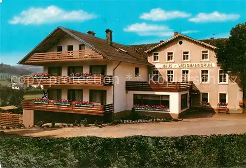 AK / Ansichtskarte Zerf_Hochwald Hotel Pension Weidmannsruh 