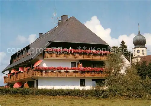 AK / Ansichtskarte Kappel_Lenzkirch Gasthof Pension Straub Kappel_Lenzkirch