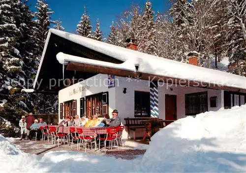 AK / Ansichtskarte Wallgau Berggasthof Maxhuette Wallgau