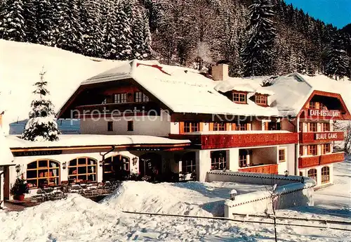 AK / Ansichtskarte Ettal Hotel Restaurant Blaue Gams Ettal