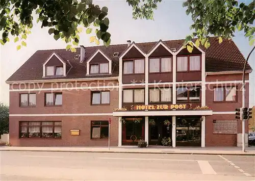 AK / Ansichtskarte Haffkrug_Scharbeutz_Ostseebad Gasthaus und Hotel Zur Post 