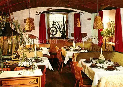 AK / Ansichtskarte Eigeltingen Hotel Restaurant Zur Lochmuehle Gaststube Eigeltingen