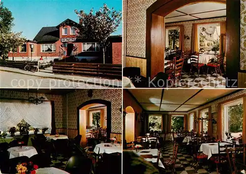 AK / Ansichtskarte Keitum_Sylt Cafe Kliffsruh Gastraeume Keitum Sylt