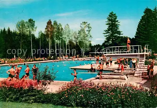 AK / Ansichtskarte Bad_Woerishofen Staedt Schwimmbad Bad_Woerishofen
