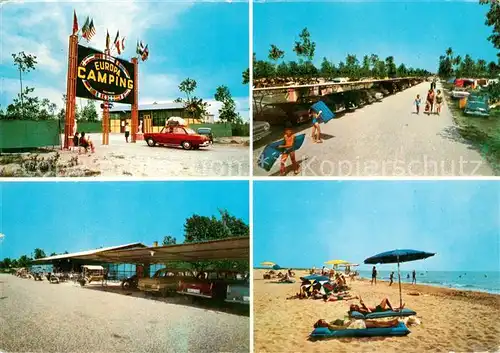 AK / Ansichtskarte Cavallino_Lido_Venezia_IT Europa Camping Strand Promenade 