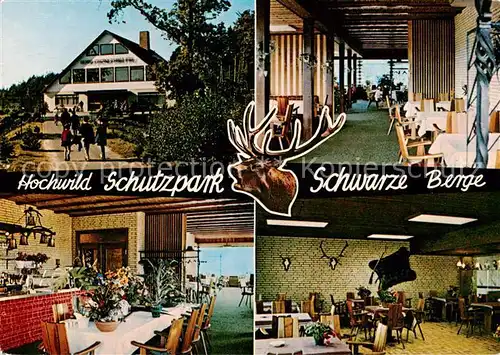 AK / Ansichtskarte Vahrendorf_Siedlung Hochwild Schutzpark Schwarze Berge Parkrestaurant Vahrendorf Siedlung