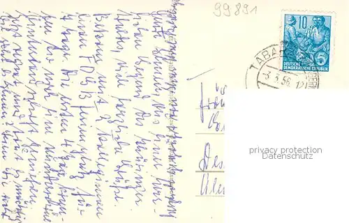 AK / Ansichtskarte Tabarz_Bad_Tabarz Panorama Teilansichten 