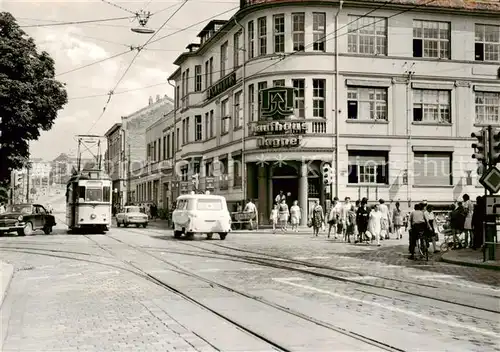 AK / Ansichtskarte Nordhausen__Harz Karl Marx Strasse Arnoldstrasse