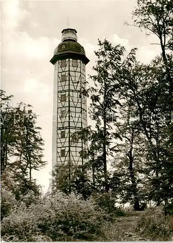 AK / Ansichtskarte Sondershausen_Thueringen Aussichtsturm auf dem Poessen Sondershausen Thueringen