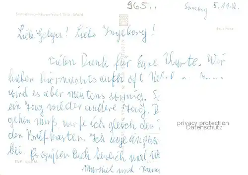 AK / Ansichtskarte Sonneberg__Thueringen Koeppelsdorf Panorama 