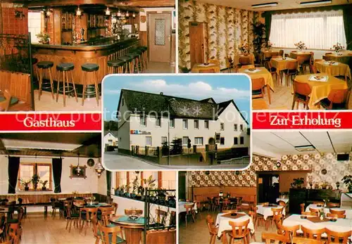 AK / Ansichtskarte Wirbelau Gasthaus zur Erholung Bar Gastraeume Wirbelau