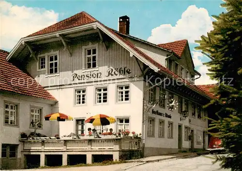 AK / Ansichtskarte Aitern Gasthaus Pension zum Roessle Aitern