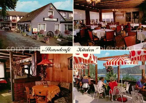 AK / Ansichtskarte Hueckeswagen Strandcafe Kuerten Hotel Restaurant Hueckeswagen