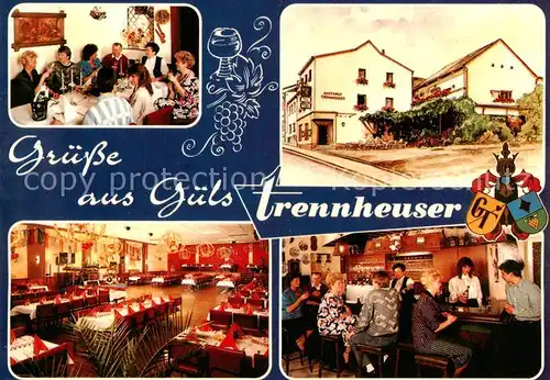 AK / Ansichtskarte Guels_Koblenz Restaurant Roxy Tanz Bar Festsaal Trennheuser Guels_Koblenz