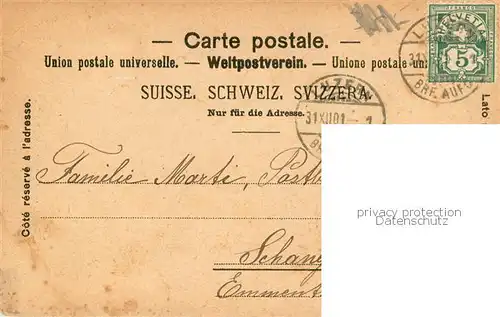 AK / Ansichtskarte  Gletscher Pilatus das alte Hotel  