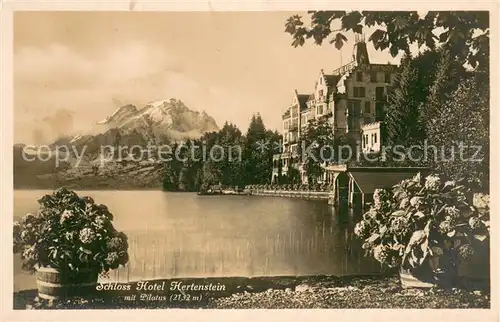 AK / Ansichtskarte  Pilatus_NW Pilatus Hotel Hertenstein 