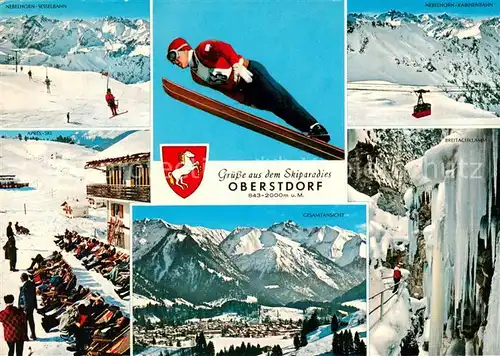 AK / Ansichtskarte  Seilbahn_Cable-Car_Telepherique Oberstdorf  