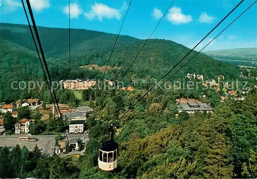 AK / Ansichtskarte  Seilbahn_Cable-Car_Telepherique Harzburg Bergbahn 