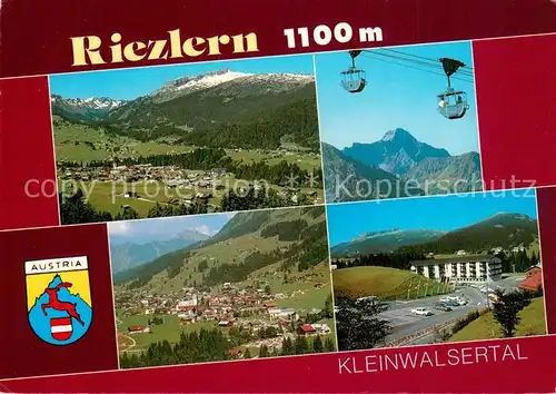 AK / Ansichtskarte 73845900 Seilbahn_Cable-Car_Telepherique Riezlern Kleinwalsertal 