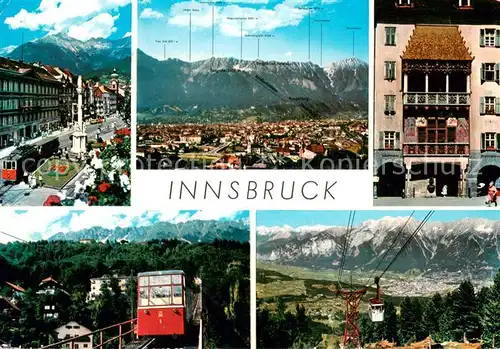 AK / Ansichtskarte  Zahnradbahn Innsbruck 