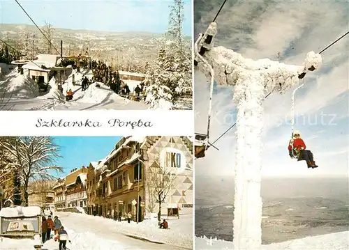 AK / Ansichtskarte  Sessellift_Chairlift_Telesiege Szklarska Poreba 