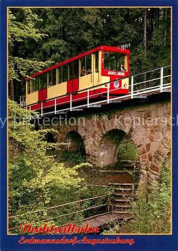 AK / Ansichtskarte  Bergbahn Drachtseilbahn Erdmannsdorf Augustusburg Bergbahn