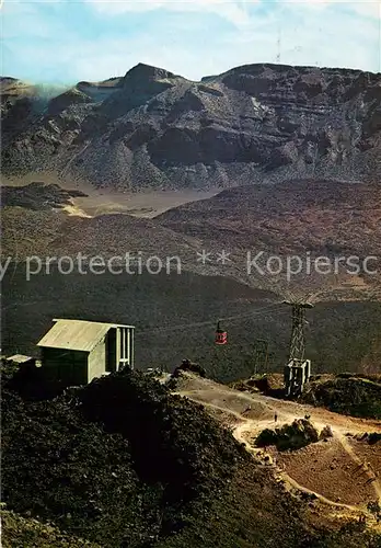 AK / Ansichtskarte  Seilbahn_Cable-Car_Telepherique Teleferico dem Teide 