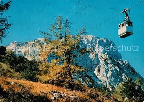 AK / Ansichtskarte  Seilbahn_Cable-Car_Telepherique Dachsteinseilbahn Krippenstein  Heiligenblut 