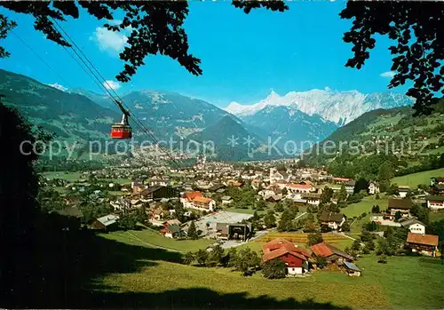 AK / Ansichtskarte 73845943 Seilbahn_Cable-Car_Telepherique Schruns Montafon Vorarlberg 