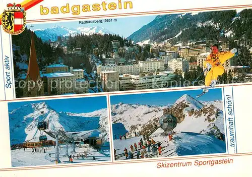AK / Ansichtskarte 73845948 Seilbahn_Cable-Car_Telepherique Badgastein Salzburger Land 