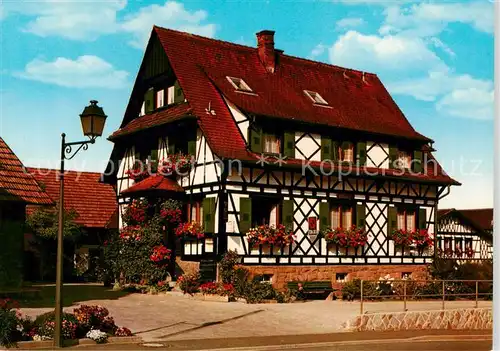 AK / Ansichtskarte  Sasbachwalden Haus Fischer  Sasbachwalden