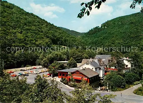 AK / Ansichtskarte 73845984 Lorch_Rheingau Speiserestaurant Cafe Laukenmuehle im Wispertal Lorch Rheingau