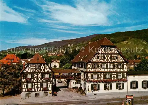 AK / Ansichtskarte  Oberkirch_Baden Romantik Hotel und Restaurant Zur Oberen Linde Oberkirch_Baden