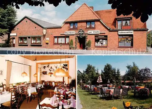 AK / Ansichtskarte 73846002 Grueppenbuehren Gasthaus zur Linde Gaststube Panorama Grueppenbuehren