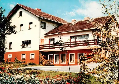 AK / Ansichtskarte 73846015 Wenzigerode_Bad_Zwesten Gaestehaus Ebersberg 