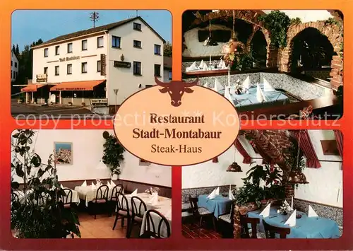 AK / Ansichtskarte 73846033 Montabaur_Westerwald Restaurant Stadt Montabaur Steak Haus Gastraeume  Montabaur_Westerwald