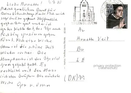 AK / Ansichtskarte 73846067 Hausberge_Porta_Westfalica Kaiser Wilhelm Denkmal Blick vom Jakobsberg Blick vom Denkmal auf Hausberge 