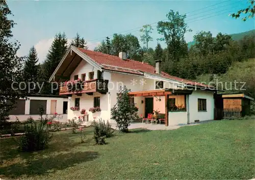 AK / Ansichtskarte  Ruhpolding Gaestehaus Spitzl Ruhpolding