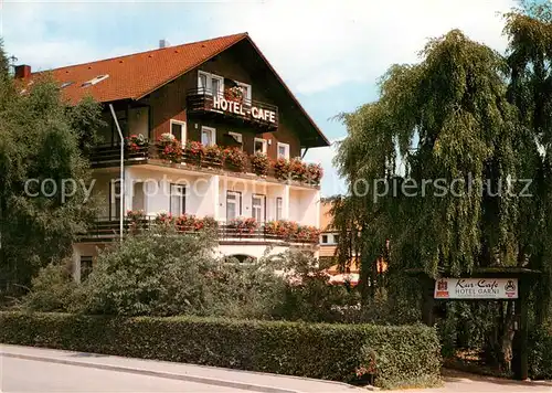 AK / Ansichtskarte 73846112 Baiersbronn_Schwarzwald Hotel Kurcafe Baiersbronn Schwarzwald