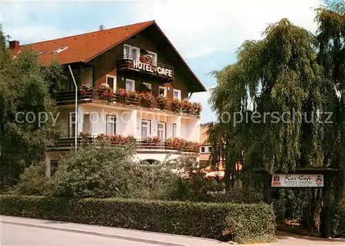 AK / Ansichtskarte  Baiersbronn_Schwarzwald Hotel Kurcafe Baiersbronn Schwarzwald