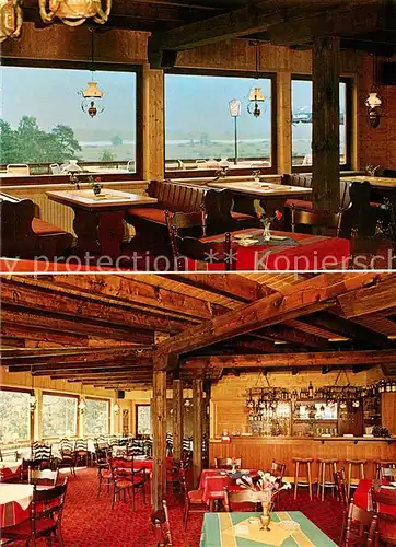 AK / Ansichtskarte 73846173 Hitzacker_Elbe Elbhoehen Restaurant Gastraeume Bar Hitzacker Elbe