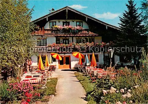 AK / Ansichtskarte 73846197 Feilnbach_Bad Cafe Moosmuehle Gartenterrasse Feilnbach_Bad