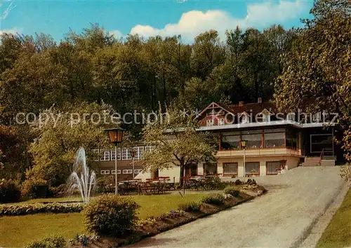 AK / Ansichtskarte  Bistensee Waldgasthaus Baumgarten Park Bistensee