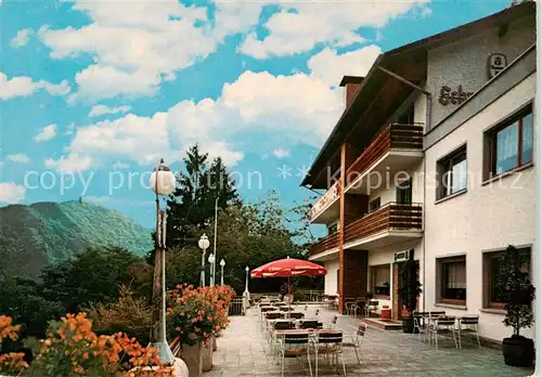 AK / Ansichtskarte 73846255 Bad_Ems_Lahn Schweizer Haus Hotel Restaurant Cafe Terrasse Bad_Ems_Lahn