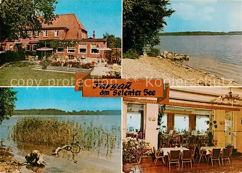 AK / Ansichtskarte Fargau Gasthaus Zur Edeltanne Am Selenter See Gaststube Fargau